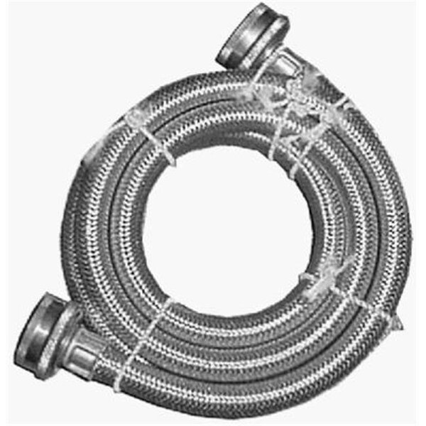 Homewerks Homewerks 7243-48-34-1 Stainless Steel Wash Mach Hose - 0.75 x 48 in. - 546794