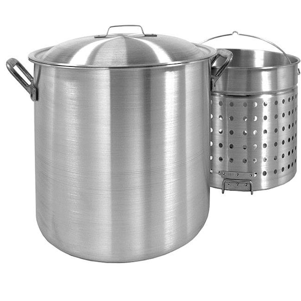 Bakeoff 80-Qt. Stockpot with Lid and Basket - BA21224