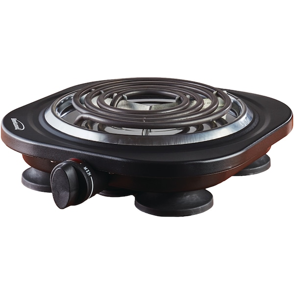 Brentwood Appliances Single Electric Burner (Black) - TS-321BK