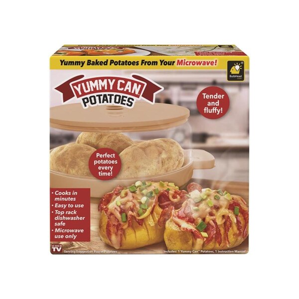 Kitchen Queen Yummy Can Microwave Potato Cooker Sand - KI3306544