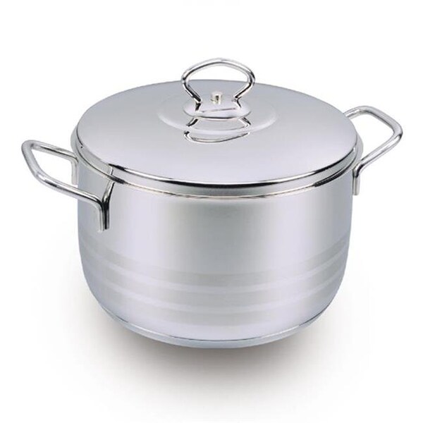 Ybm Home YBH Home A1902 Astra 4 Quart Casserole Stockpot With Lid - A1902