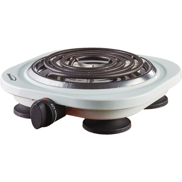 Brentwood Appliances Single Electric Burner (White) - TS-321W