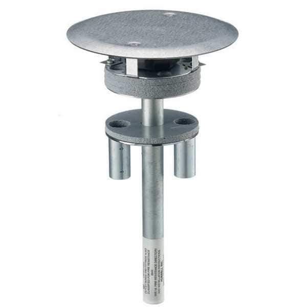 Hubbell Wiring Device-Kellems Poke-Through Box, 91.2 cu in, Wiring Box Type, 1 Gang, Steel, Round Shape - S1PT4X4FIT