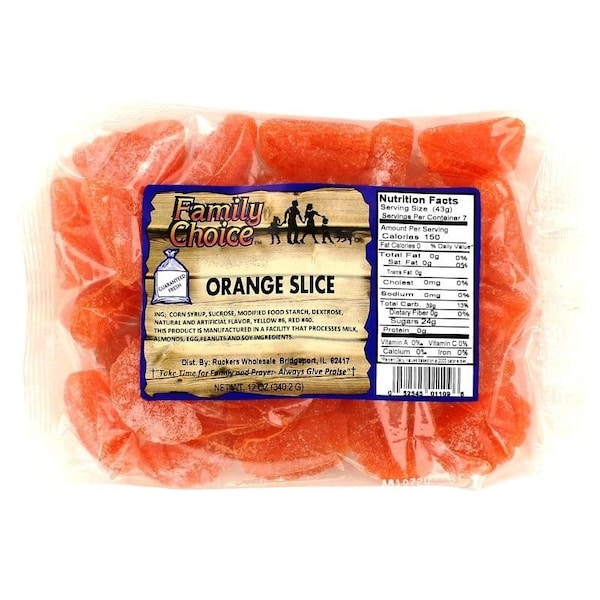 Caramelo de Elección Familiar, Sabor Naranja, 14 oz - 1109