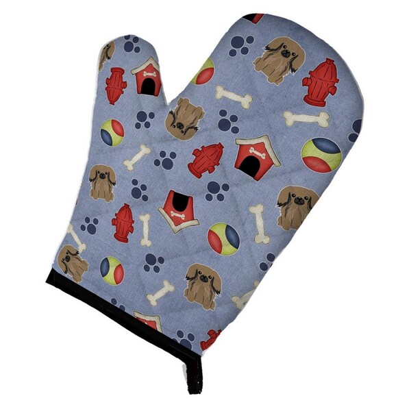 Carolines Treasures Dog House Collection Pekingnese Tan Oven Mitt - BB2715OVMT