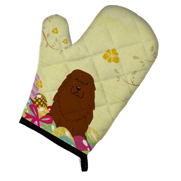 Carolines Treasures Easter Eggs Caucasian Shepherd Dog Oven Mitt - BB6050OVMT
