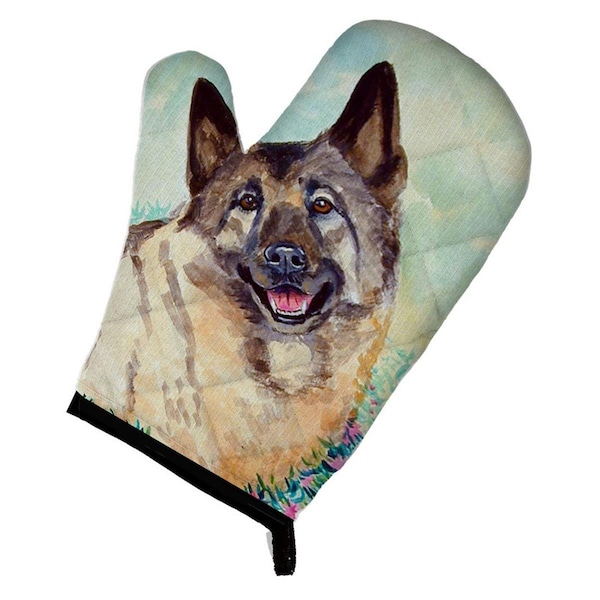 Carolines Treasures Norwegian Elkhound Oven Mitt - 7231OVMT