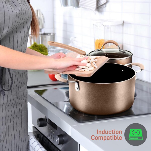 Nutrichef Dutch Oven Pot Work With Nccw14S20S - PRTNCCW14SDOP