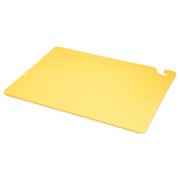 San Jamar Cutting Board, 18x24, Yellow - CB182412YL