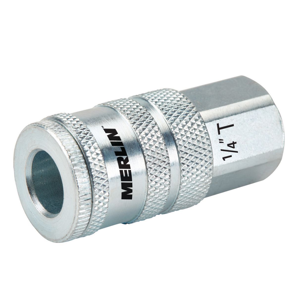 Acoplador automotriz de acero hembra Merlin de 1/4 de pulgada - 63552