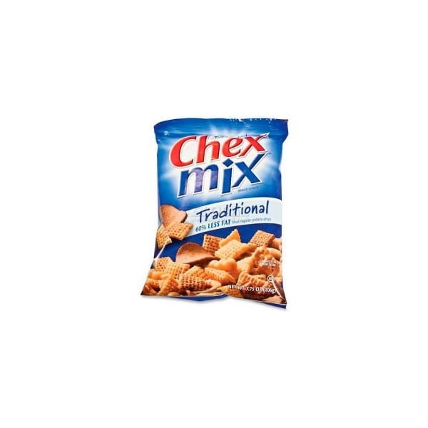 Mezcla de botanas Advantus Chex® Mix, Tradicional, 3.75 Oz, 8/Caja - AVTSN14858