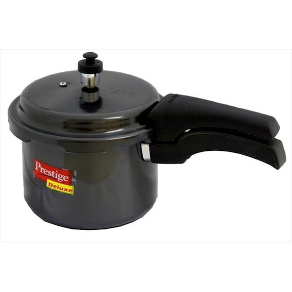 Prestige Prestige PRHA3 Deluxe Hard Anodized Black Color Pressure Cooker - 3 Litres - PRHA3
