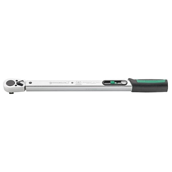 Stahlwille Tools MANOSKOP torque wrench ratchet No.721/15 QUICK 30-150 N·m sq drive 1/2 - 50204015