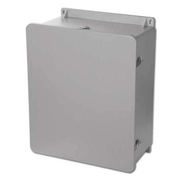 Wiegmann Fiberglass Electrical Enclosures, 23.88 in H, 11.33 in D, 20 in W, NEMA 4X, 6P, 12, 13, Hinged - HW-J242010CHQR