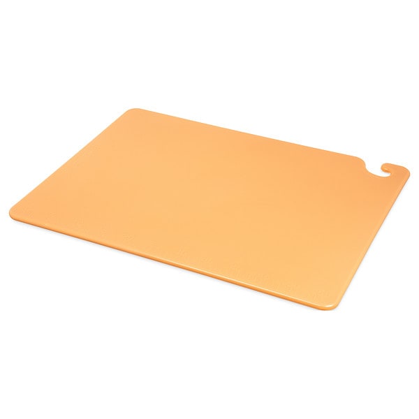 San Jamar Cutting Board, 18 x 24 In, Brown - CB182412BR