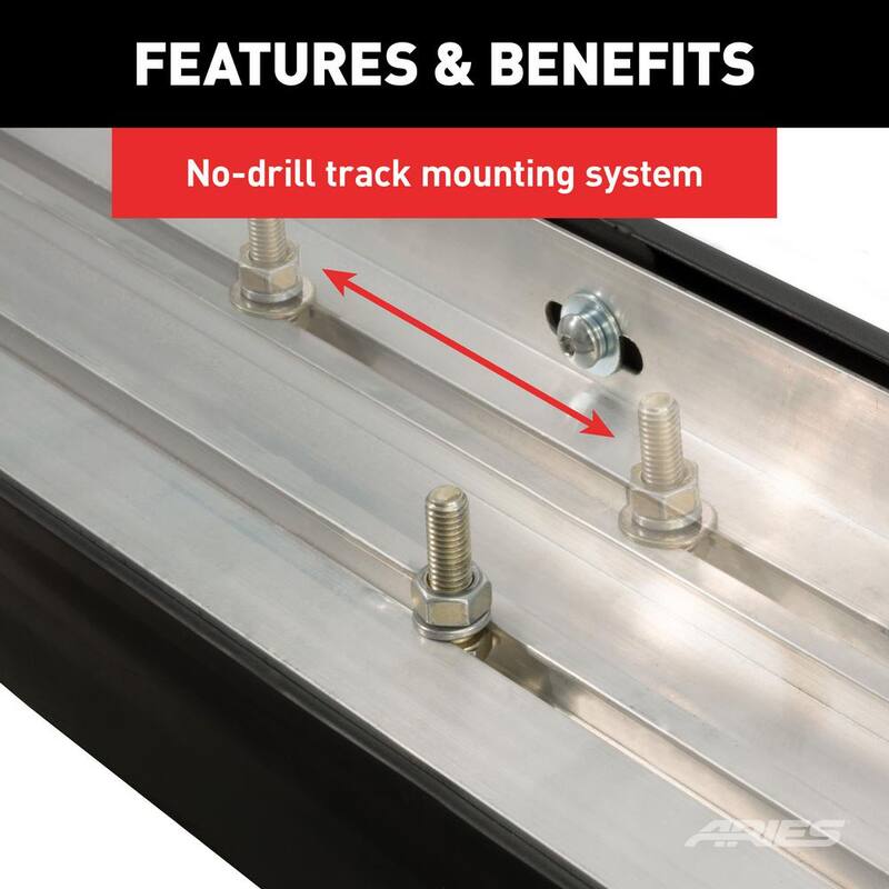 Aries AeroTread 5 x 73-Inch Polished Stainless SUV Running Boards, Select Chevrolet Blazer - 2051041