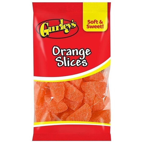 Golosinas Gurleys, sabor Naranja en rebanadas, 7.75 oz - 743791
