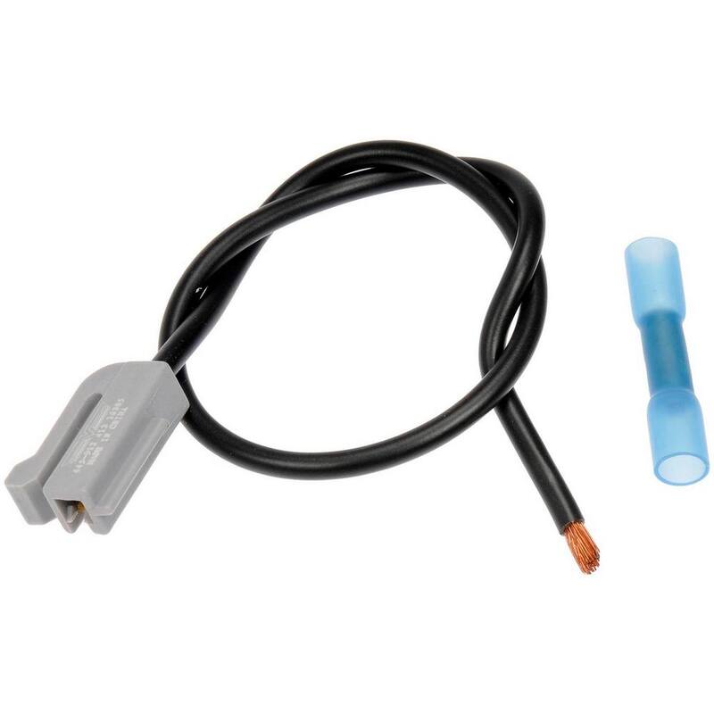 Unbranded 1 Wire Pigtail - Rectangular Male Connector With Female Terminal - 645-912