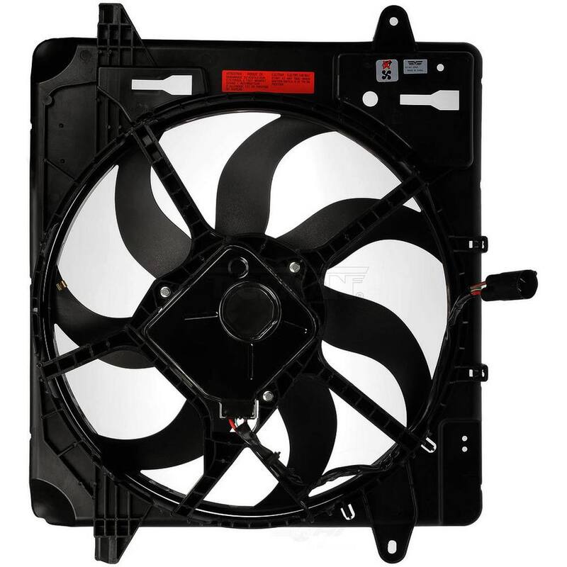 OE Solutions Radiator Fan Assembly With Brushless Motor - 621-601