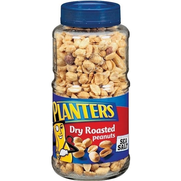 Maní Planters, Tostado Seco, 16 oz, Frasco - 422470
