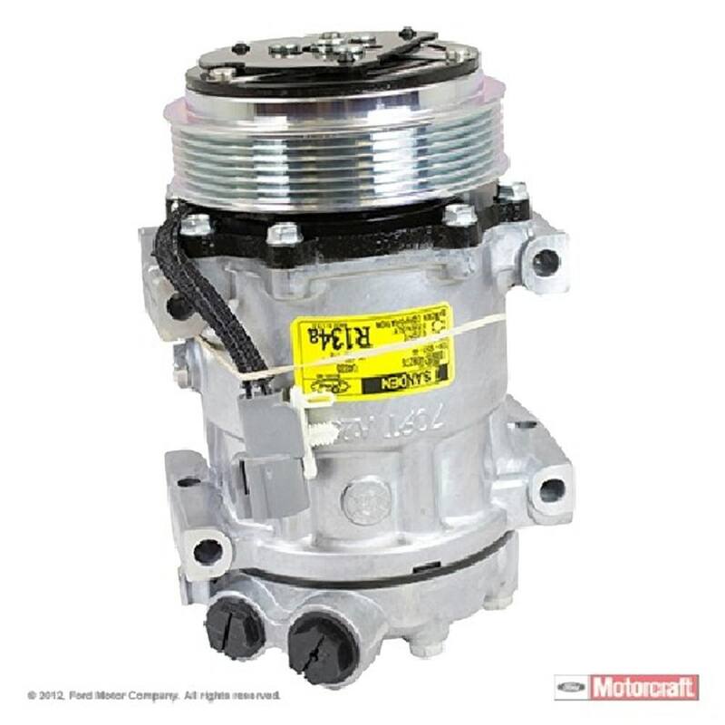 Motorcraft New A/C Compressor and Clutch - YCC-187