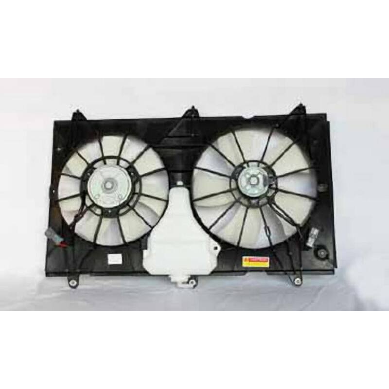 TYC Dual Radiator and Condenser Fan Assembly 2003-2007 Honda Accord 2.4L - 620690
