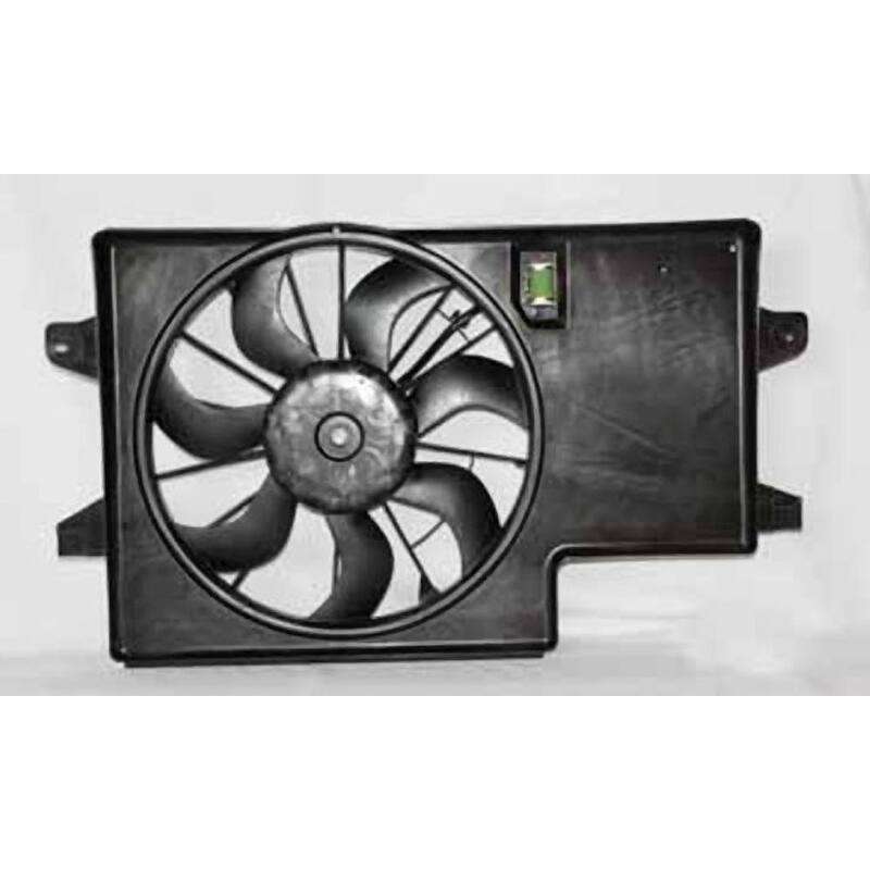 TYC Dual Radiator and Condenser Fan Assembly 2008-2011 Ford Focus 2.0L - 621850