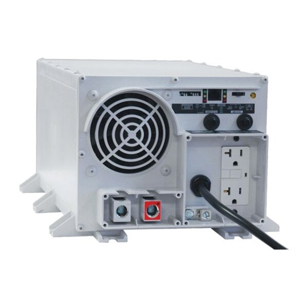 Tripp Lite Power Inverter and Battery Charger, Modified Sine Wave, 4,000 W Peak, 2,000 W Continuous, 2 Outlets - UT2012UL