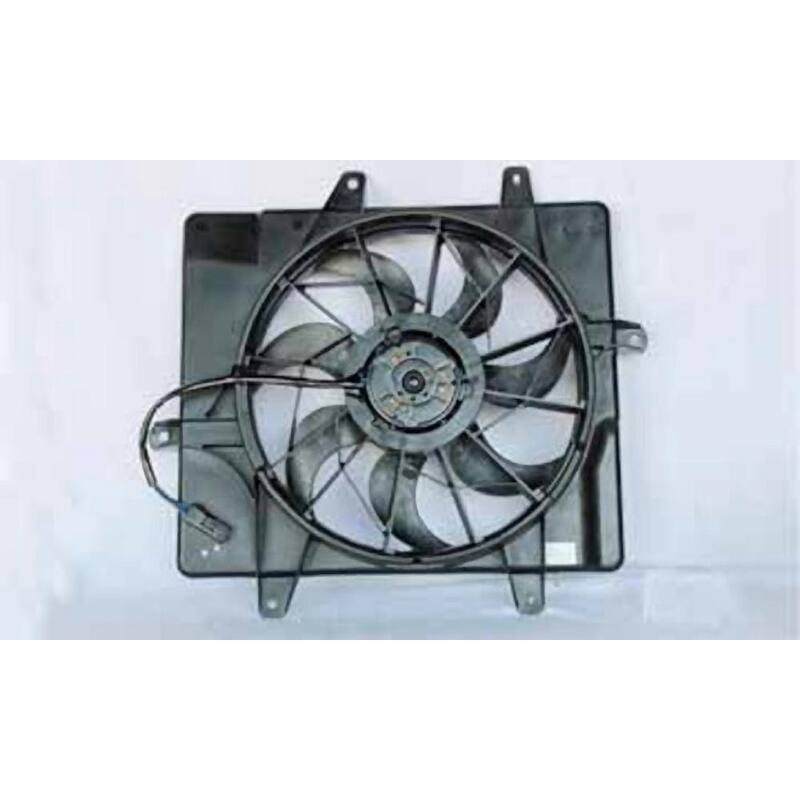 TYC Dual Radiator and Condenser Fan Assembly 2001-2008 Chrysler PT Cruiser 2.4L - 620440