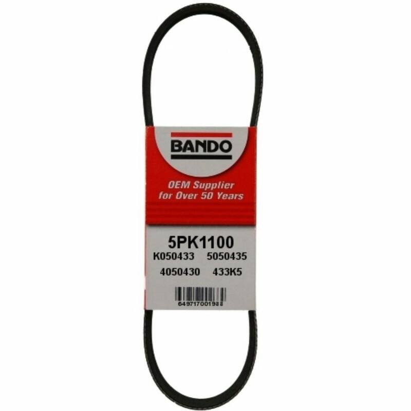 Bando Rib Ace Precision Engineered V-Ribbed Belt - Alternator - 5PK1100