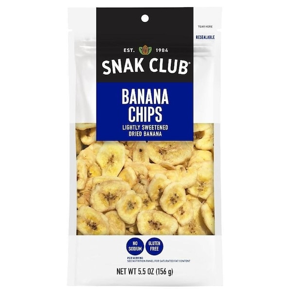 Aros de plátano Snak Club CSU29419, 5.5 oz - 700562
