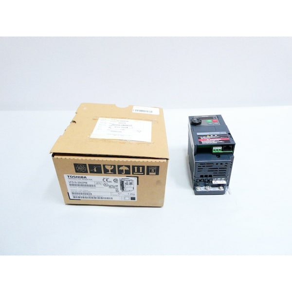 Toshiba TRANSISTOR INVERTER 200-240V-AC 0.1-500HZ 200-240V-AC 0.25HP AC VFD DRIVE - VFS15-2002PM