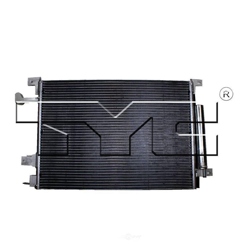 TYC A/C Condenser 2010 Ford Mustang V6 V8 - 3791