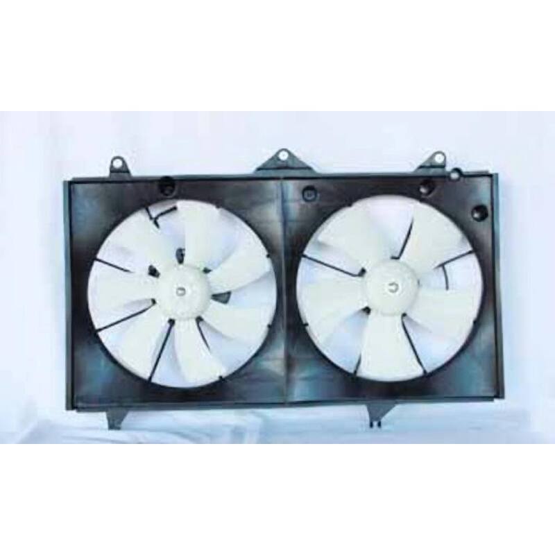 TYC Dual Radiator and Condenser Fan Assembly 2002-2006 Toyota Camry 2.4L - 620400