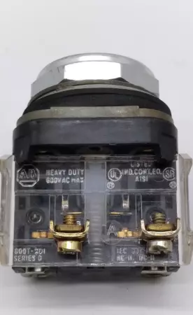 Allen-Bradley Push Button with Contact Block 800T-A SER.T