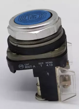 Allen-Bradley Push Button with Contact Block 800T-A SER.T