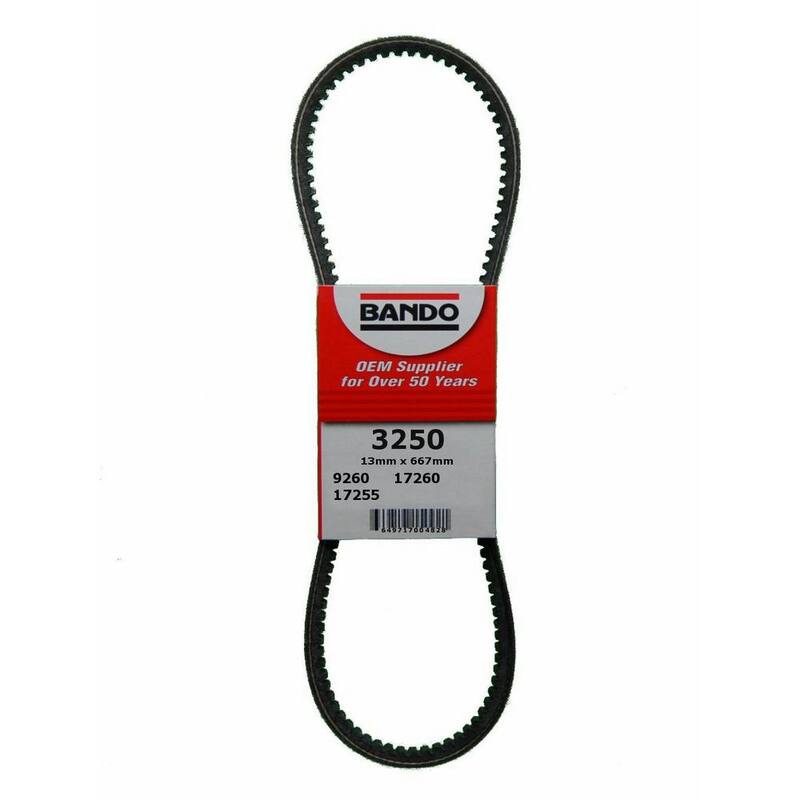 Bando RPF Precision Engineered Raw Edge Cogged V-Belt - Water Pump To Power Steering - 3250