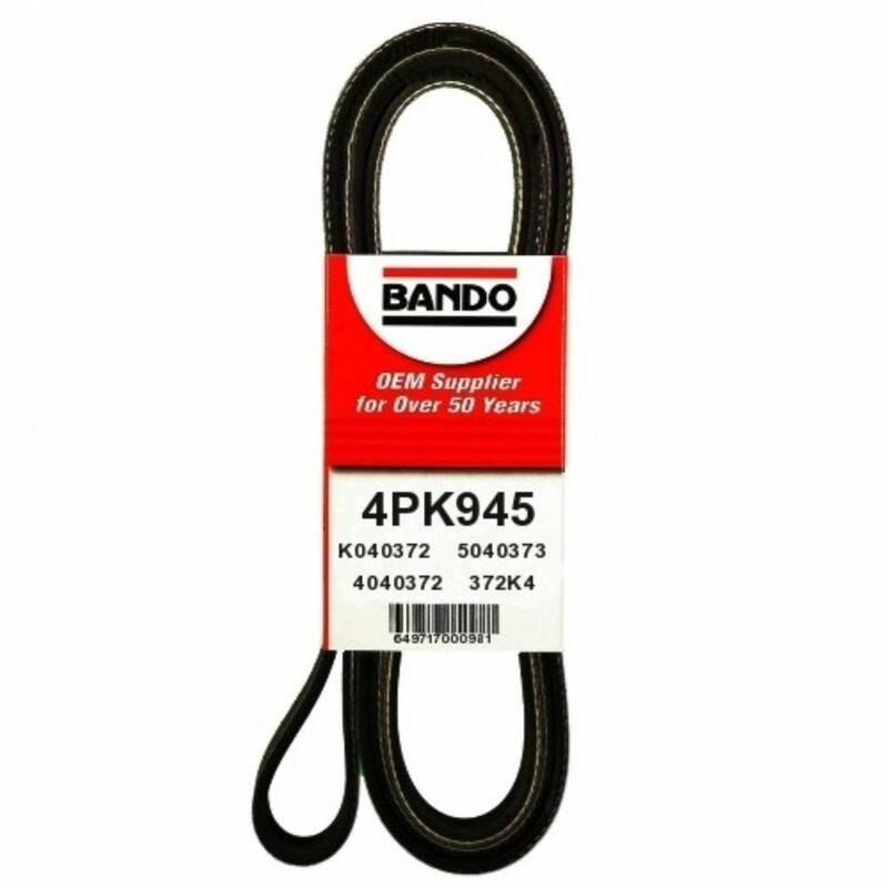 Bando Rib Ace Precision Engineered V-Ribbed Belt - Power Steering and Air Conditioning - 4PK945