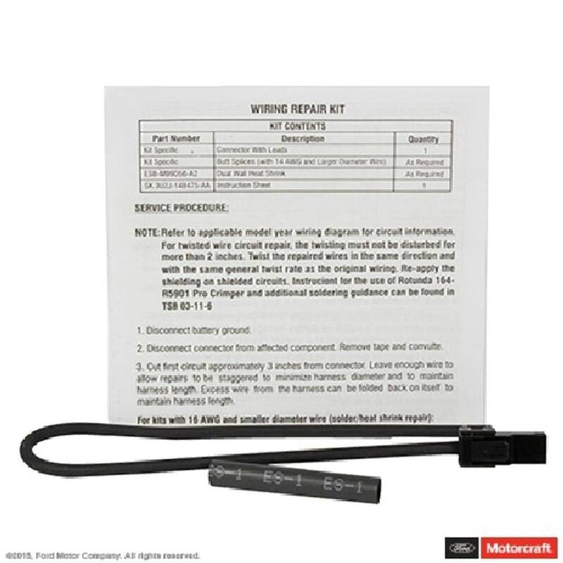 Motorcraft Rear Window Defroster Grid Terminal Connector - WPT-371