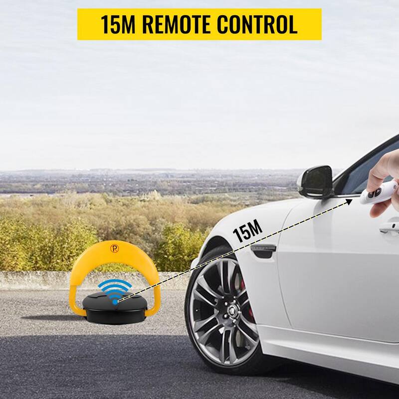 VEVOR Car Parking Lock Automatic Remote Control Auto Parking Space Saver Lock Barrier - YKSRTCWS000000001V0-0702