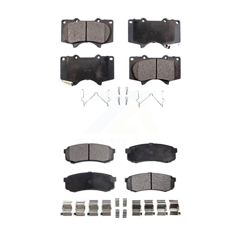 TEC Front Rear Ceramic Brake Pads Kit For Toyota 4Runner Lexus Sequoia GX460 FJ Cruiser GX470 KTC-100507 - KTC-100507