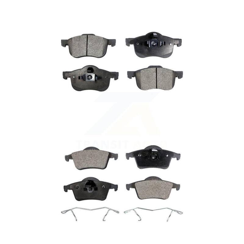 TEC Front Rear Ceramic Brake Pads Kit For Volvo S60 V70 XC70 S80 KTC-100400 - KTC-100400