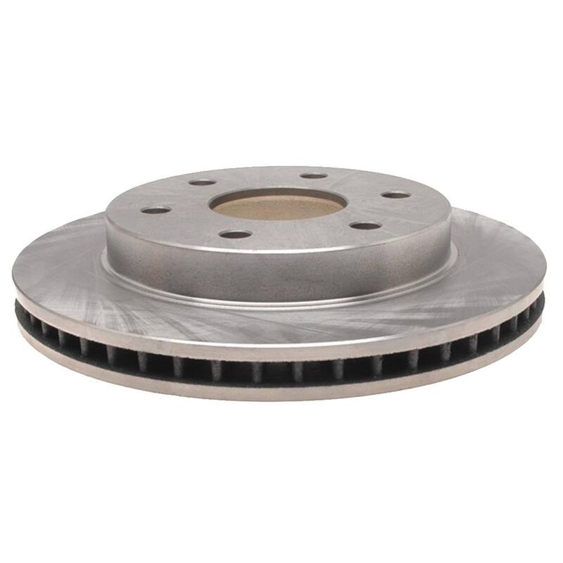 ACDelco Non-Coated Disc Brake Rotor - Front - 18A925A