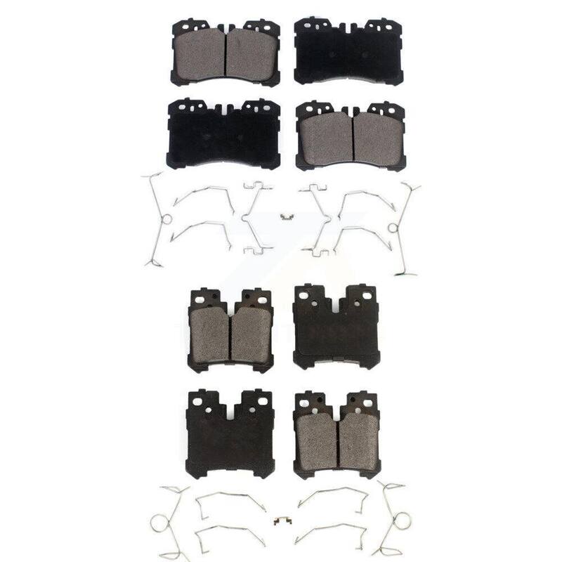 TEC Front Rear Ceramic Brake Pads Kit For Lexus LS460 LS500 LS600h LS500h KTC-100609 - KTC-100609
