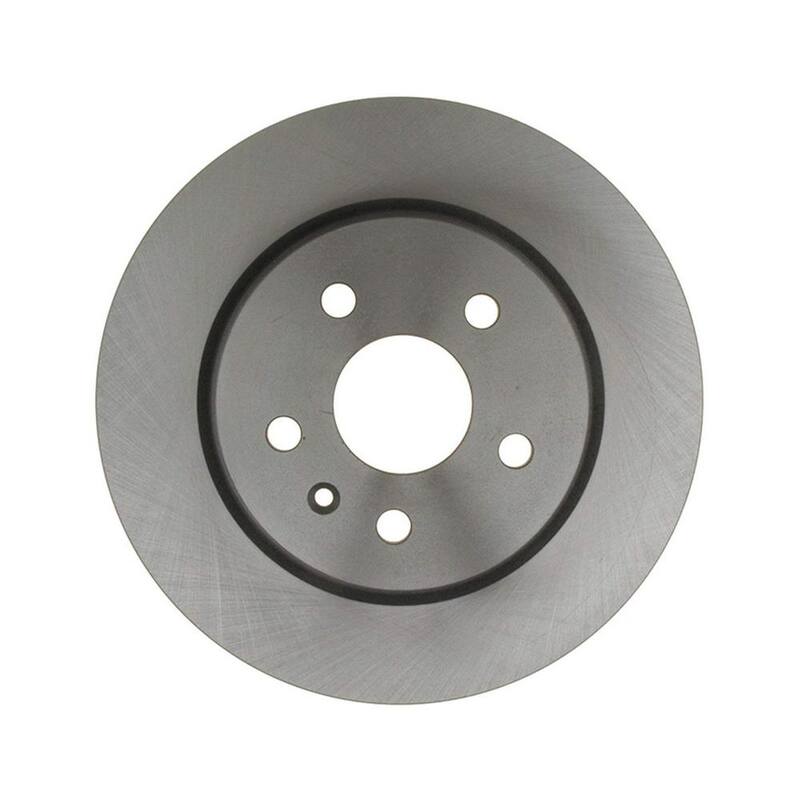 ACDelco Non-Coated Disc Brake Rotor - Rear - 18A2733A