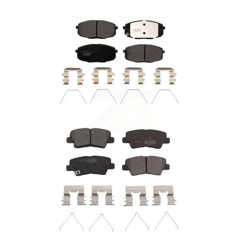 TEC Front Rear Ceramic Brake Pads Kit For Kia Soul Forte Hyundai Elantra GT Kona Forte5 KTC-100602 - KTC-100602