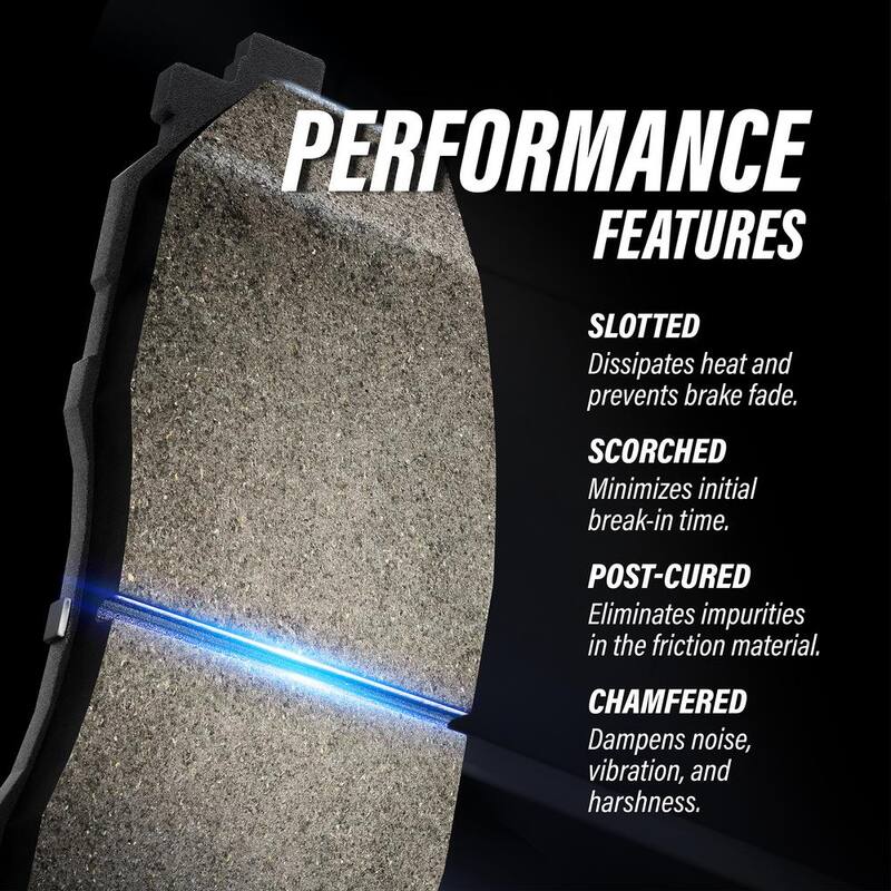 TEC Front Rear Ceramic Brake Pads Kit For Toyota RAV4 Lexus HS250h KTC-100105 - KTC-100105