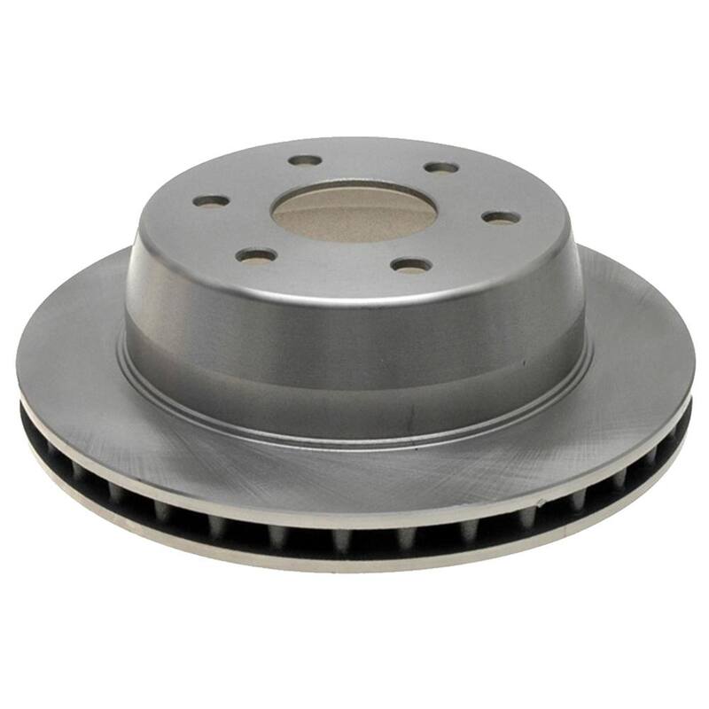ACDelco Non-Coated Disc Brake Rotor - Rear - 18A1412A