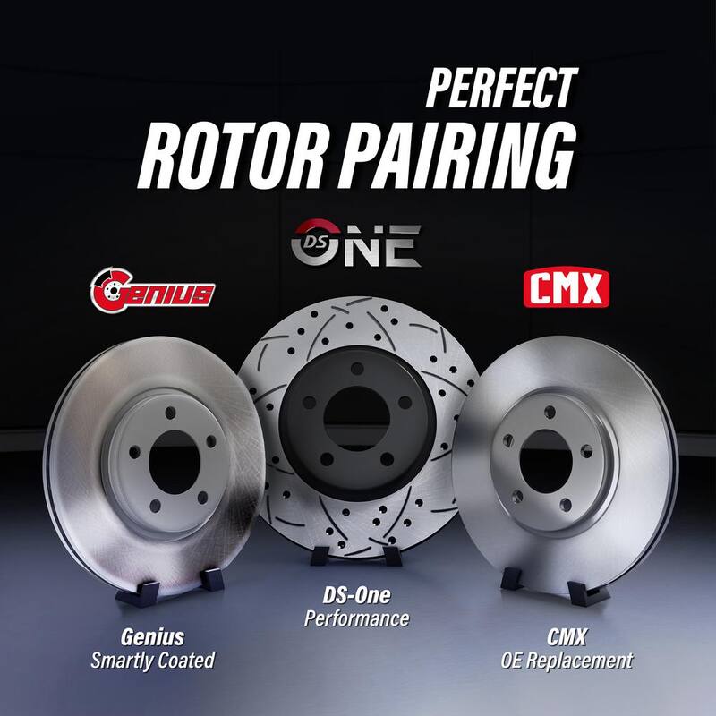 TEC Rear Ceramic Disc Brake Pads For Dodge Grand Caravan Journey Chrysler Town & Ram - TEC-1326