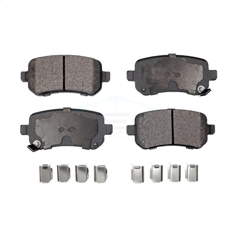 TEC Rear Ceramic Disc Brake Pads For Dodge Grand Caravan Journey Chrysler Town & Ram - TEC-1326